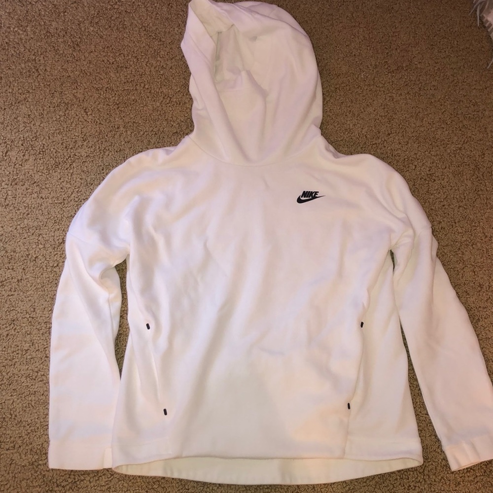 White Nike Hoodie